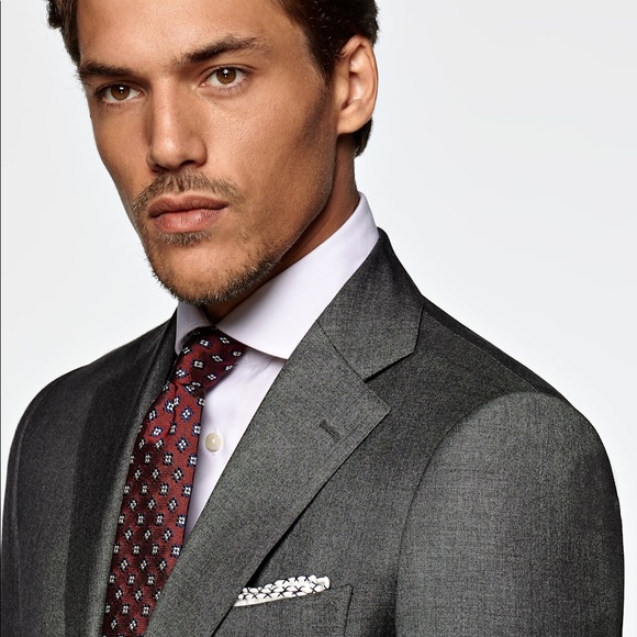 Suitsupply Other - SuitSupply Dark Grey Lazio Mens Suit Jacket Size 36S